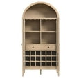 thumbnail image 6 of Nolan Arched Bar Cabinet in Light Oak, 6 of 10