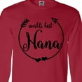 thumbnail image 4 of Inktastic World's Best Nana Long Sleeve T-Shirt, 4 of 5