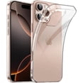 thumbnail image 1 of Pour iPhone 16 Pro Étui Transparente Fine en Silicone Gel (Clair), 1 of 5