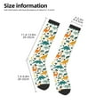thumbnail image 5 of Balery Dinosaurs And Tropical Leaves Fun Novelty Socks Men'S Women'S Crew Socks Funny Crazy Novelty Socks Quirky And Cool Socks, 5 of 9