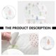 thumbnail image 3 of 15pcs Disposable Bibs Stain Odor Resistant Toddler Bibs Cartoon Toddler Bibs, 3 of 4