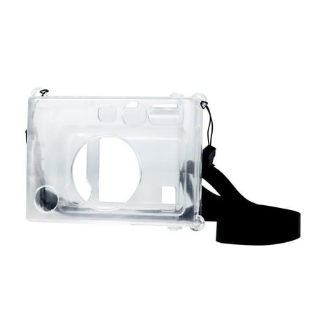 Crystal Transparent Protective for Case Transparent Camera for Case Cover with Strap for E