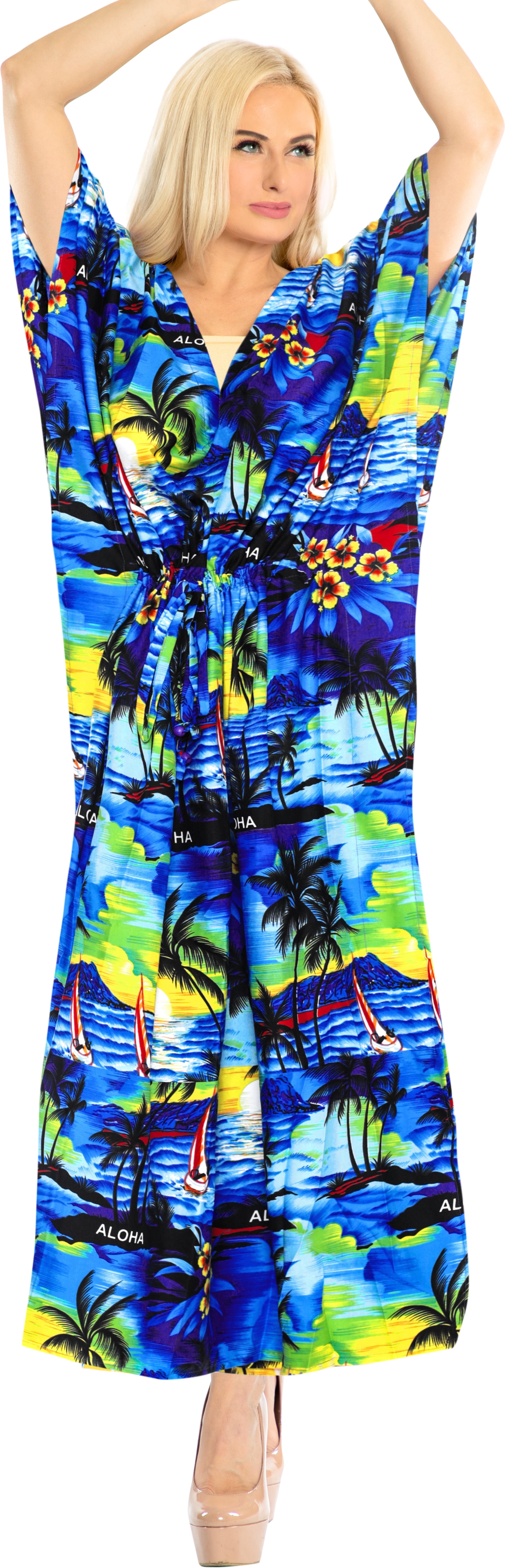 HAPPY BAY Women Beachwear Swimsuit Swimwear Caftan Cover up Loose