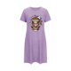 thumbnail image 4 of Camisón corto de talla grande para mujer, camisón de manga corta con estampado de pecho a la moda, camisón para mujer, 4 of 5