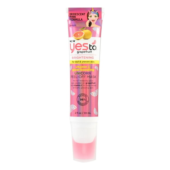 Yes To Grapefruit Unicorn Peel Off Face Mask Tube, 2 Oz