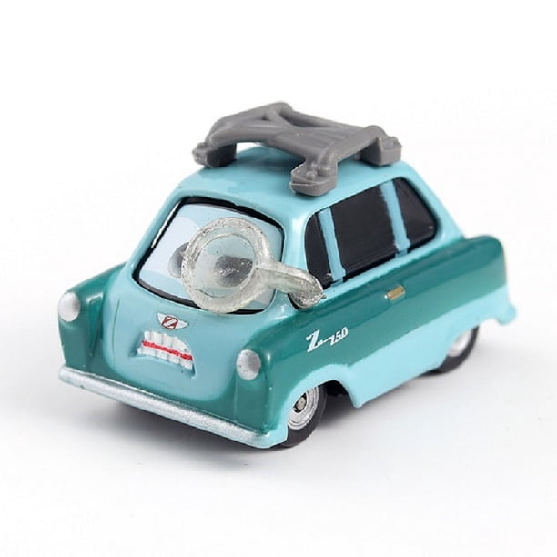 Disney-coches Pixar originales de juguete para niños, coche de dibujos animados, cohete, fuegos artificiales, McQueen, Mater, regalo de Navidad, 1:55