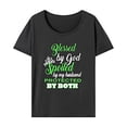 thumbnail image 1 of Camiseta Para Mujer Jinwen Verano Moda Básica XL, 1 of 7