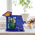 thumbnail image 2 of Clearance Grad Table Decor, Tyeign Graduation Photo Frame 6.5X7.9 Inch Photo Frame Desktop - Graduation Photo Frame Display Photo, Home Room Decoration Elegant Graduation Centerpieces Blue, 2 of 9