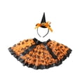 thumbnail image 4 of Disfraz de Halloween para niña Salvador con diadema naranja, 4 of 10