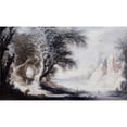 thumbnail image 3 of Gijsbrecht Leytens 18x12 Black Modern Framed Museum Art Print Titled - Winter Landscape (Between 1600 and 1650), 3 of 5