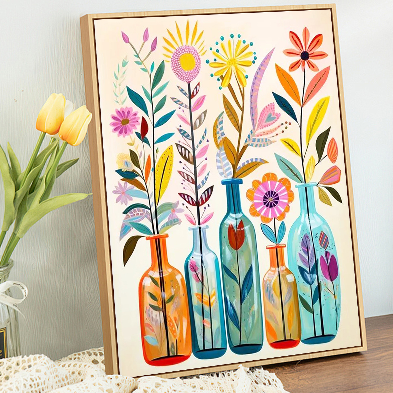 JYLMOOD Paint by Numbers Kit for Adults 16x20 Inches photo 5