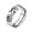 Wolf, variant on Wolf Rings for Men Tiger Stainless Steel 8mm Silver Gothic Cool Punk Statement Personalized Animal Band Unique Simple Jewelry Tiger Size 11