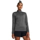 thumbnail image 1 of Camiseta Under Armour Mujer Tech con Cierre Cuarto Negro Castlerock, 1 of 2