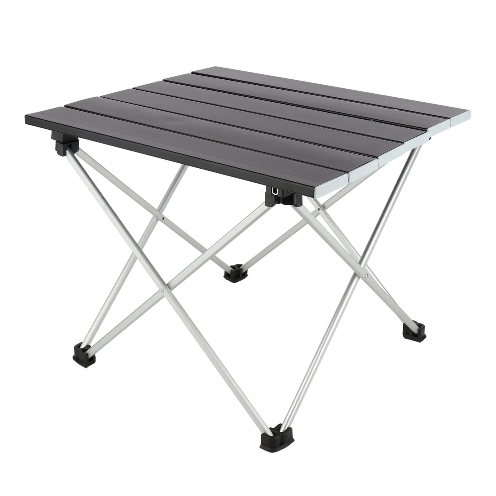 MAGARROW Lightweight Aluminum Portable Black Folding Camping Outdoor Table 