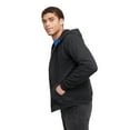 thumbnail image 4 of Hanes Essentials Men's EcoSmart Fleece Full Zip Hoodie, Sizes up to 3XL, 4 of 6
