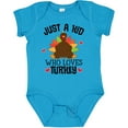thumbnail image 3 of Inktastic Thanksgiving Funny Kids Turkey Boys or Girls Baby Bodysuit, 3 of 5