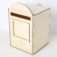 thumbnail image 2 of Wedding Card Box Creative Romantic Wooden Wedding Post Box Wedding Gift Card Box, 2 of 9
