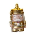 thumbnail image 3 of jicheng Christmas Nutcracker Money Box Cute Sculpture for Decoration Table Festive white gold, 3 of 9