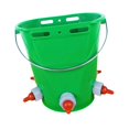 thumbnail image 2 of Cubo alimentador para terneros, cubo para terneros, suministros para , fácil instalar, práctico, alimentación gran capacidad, Verde con 5 pezones, 2 of 8