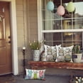 thumbnail image 6 of Easter Pillow Covers 18x18 Set of 2 Easter Bunny Flowers Decor for Throw Pillows covers Spring Farmhouse Pillow covers Decor Couch Living room 87, 6 of 6