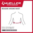 thumbnail image 2 of MUELLER Sports Medicine - Faja lumbar 4 en 1 con compresa fría y caliente, ideal para dolor lumbar superior e inferior, alivio y soporte para hombres y mujeres, distensiones, ciática y escoliosis, col, 2 of 5