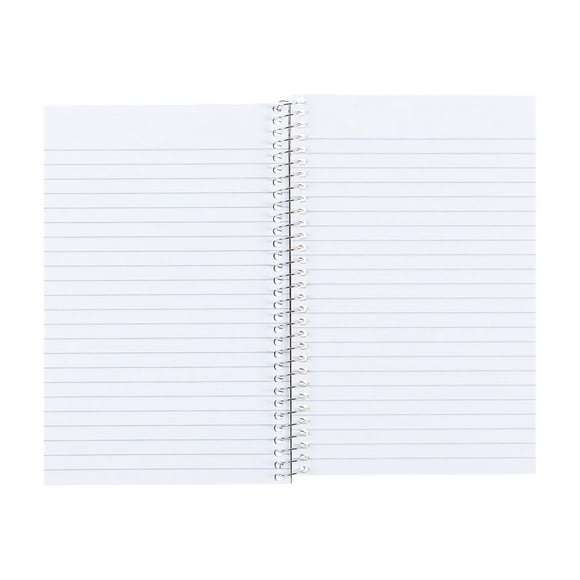 National Brand 33502 Subject Wirebound Notebook- College Rule- 5 x 7-3/4- WE- 80 Sheets/Pad
