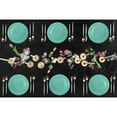 thumbnail image 7 of Crown Display Light Green Fancy Plastic Plates Combo Set - 60 Count, 7 of 7