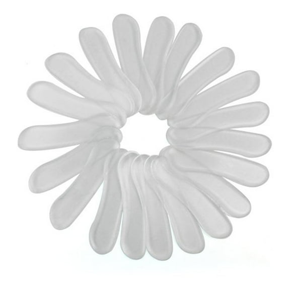 Zoyueyie 10 Pairs of Silicone Gel Heel Cushion Foot Care Shoe Pads