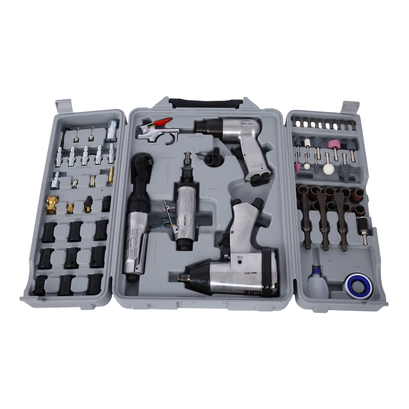 Youkk Powerful Pneumatic Tool Set For Adults And College Students Efficient Tool Kit 4 In 1 Versatile
