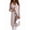 Lotus Root Pink, variant on Women Elegant Double Breast Wool Blend Pea Coat Winter Long Coats Jacket Overcoat Gray XL