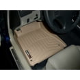 thumbnail image 3 of WeatherTech Custom Fit FloorLiners compatible with 2006-2013 Lexus IS - 1st Row (Driver & Passenger), Tan, 3 of 5
