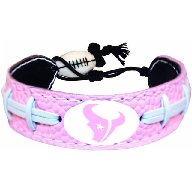 Houston Texans Bracelet de Football NFL Rose