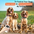 thumbnail image 2 of Automatic Bark Collar for Large Dogs Shock Collar with Remote and Auto Modes Dog Shock Collar for Dogs Bark and Training Collar Combo - Remote Ft, 2 of 9