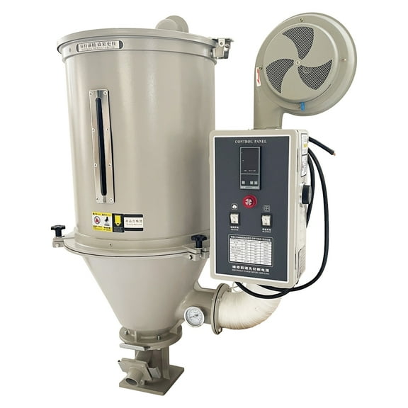 100KG Hopper Type Hot Air Plastic Dryer 220V Three-phase 5KW