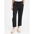 thumbnail image 2 of Pantalones para Mujer GAP Easy Straight de Tiro Fácil en Negro Verdadero XX-S, 2 of 2
