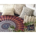 thumbnail image 3 of Round Tapestry with Tassel Wall Hanging Ombre Hippie Mandala Bohemian Hippy Intricate Indian Tapestries Tablecloth 60 Inches, 3 of 8