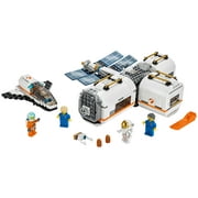 LEGO City Space Lunar Space Station 60227 Building Set with Toy Shuttle