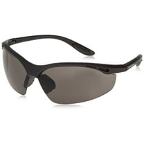 Crossfire 121 Talon Safety Glasses Smoke Lens - Matte Black Frame