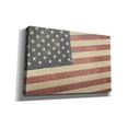 thumbnail image 2 of Epic Graffiti 'Vintage American Flag' by Epic Portfolio, Canvas Wall Art, 40"x26", 2 of 8
