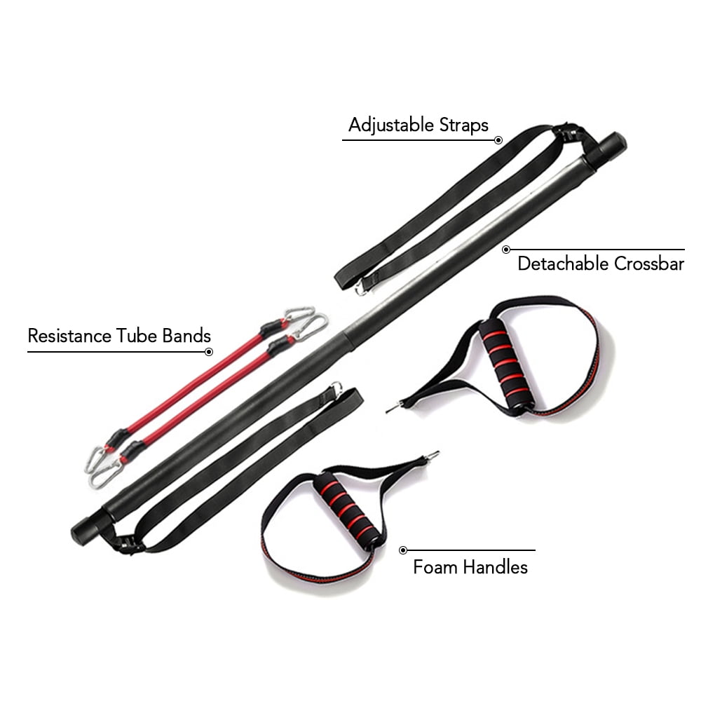 Barre De Pilates Portable Avec Bande
