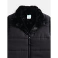 thumbnail image 2 of Wonder Nation Girls Reversible Faux Fur Vest, Sizes 4-18 & Plus, 2 of 3