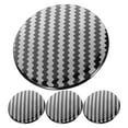 thumbnail image 1 of SHISUYAN 4pcs Car Wheel Hub Stickers Vehicle Center Hub Cap Stickers Car Wheel Hub Decals, 1 of 8