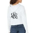 thumbnail image 4 of Rock & Republic Women's Cropped Logo Hoodie Sweatshirt, 4 of 4