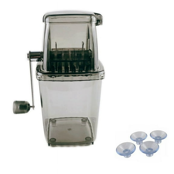 Ice Crusher Manual Rotary Ice Crusher Cocktails  Machine Ice-Cube Crushed Smoothies Ice Crusher Machine Home B