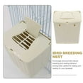 thumbnail image 5 of 2pcs caja de cría de aves colgando pájaro caja de gallo caja caja de incubación de aves de plástico, 5 of 5