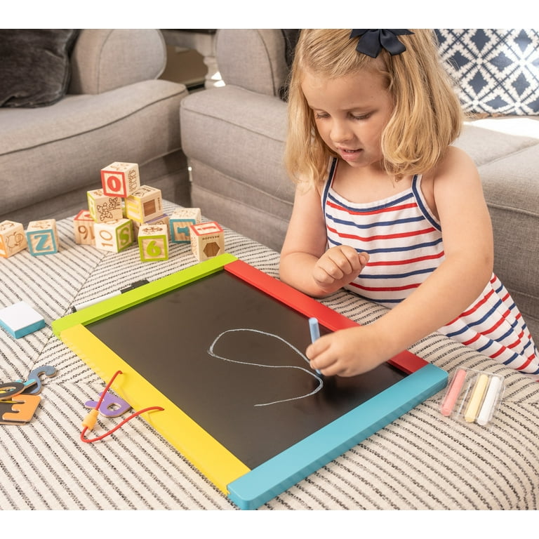 Spark Create Imagine Wooden Learning Board for Preschool Alphabet