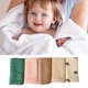 thumbnail image 2 of 5Pcs Set Face Towel Thick 4 Layer Soft Absorbent Baby Square Towel Comfortable Washcloths for Newborns Infant Unisex Multicolor, 2 of 4