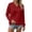 Wine, variant on LIaqionyy Womens Hoodie Oversized Sweatshirt Casual Long Sleeve Drawstring Pullover Tops Textured Fall Winter Clothes