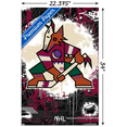 thumbnail image 3 of NHL Arizona Coyotes - Maximalist Logo 23 Wall Poster, 22.375" x 34", 3 of 4