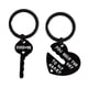 thumbnail image 1 of EeaseMX llaveros de pareja con forma de corazón, adornos decorativos colgantes para bolsos., 1 of 7